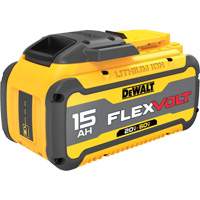 Flexvolt&reg; Max* Battery, Lithium-Ion, 20 V/60 V, 15 Ah Groupe Generik