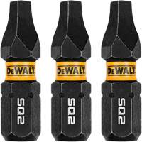 3-Piece FLEXTORQ&reg; Impact Screwdriving Bits, Square, #2, 1/4" Drive Groupe Generik