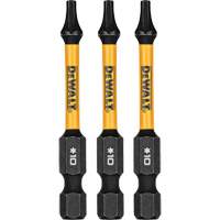 3-Piece FLEXTORQ&reg; Impact Screwdriving Bits, Torx, T-10, 1/4" Drive Groupe Generik