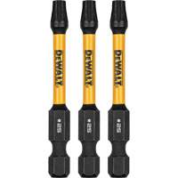 3-Piece FLEXTORQ&reg; Impact Screwdriving Bits, Torx, T-25, 1/4" Drive Groupe Generik