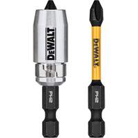 2-Piece FLEXTORQ&reg; Impact Driver Bit Set, Phillips, #2, 1/4" Drive Groupe Generik