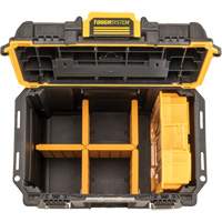 ToughSystem&reg; 2.0 Deep Compact Toolbox, 10" x 15-7/20" x 13-4/5", Black/Yellow Groupe Generik