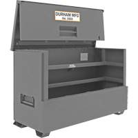 57.4 cu. ft. Jobsite Piano Box, 72-7/16" W x 33-7/8" D x 49-7/16" H, Grey Groupe Generik