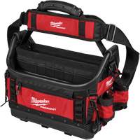 Fourre-tout structur&eacute; PackOut, Polyester, 39 pochettes, Noir/Rouge Groupe Generik