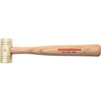 Marteau en laiton avec manche en noyer, Poids de la t&ecirc;te 1 lb, 11" lo Groupe Generik