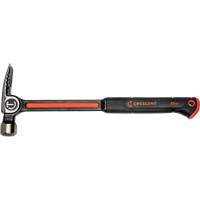 Marteau de charpente en acier avec face meul&eacute;e, 22 oz, Prise en Acier plein, 16" lo Groupe Generik