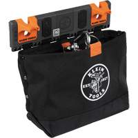 Bucket Work CentreS-Hook Hardware Pouch Module, Nylon, 1 Pockets, Black/Orange Groupe Generik