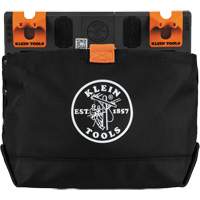 Bucket Work CentreS-Hook Hardware Pouch Module, Nylon, 1 Pockets, Black/Orange Groupe Generik