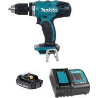 LXT Compact Drill-Driver Kit, Lithium-Ion, 18 V, 1/2"/1-7/16" Chuck, 420 in-lbs Torque Groupe Generik