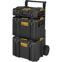 Syst&egrave;me de rangement sur roues TOUGHSYSTEM 2.0, 24" x 20-2/5" x 34-1/2", Noir/Jaune Groupe Generik
