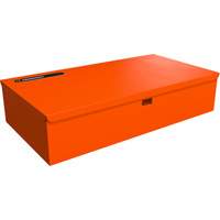RAILWORKS Top Shelf Lockable Flat Workstation Groupe Generik