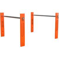 RAILWORKS Electrician's Corner Posts for Industrial Utility Cart Groupe Generik