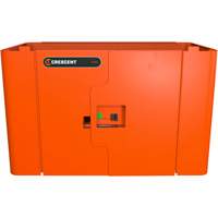 RAILWORKS Double Door Steel Security Panel Lockable Storage Groupe Generik