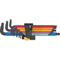 950/9 Hex-Plus Multicolour L-Key Set, 9 Pcs., Imperial Groupe Generik