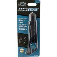 Couteau professionnel de 18 mm avec verrouillage &agrave; cliquet, Acier inoxydable, Robuste, Prise en Plastique Groupe Generik