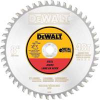 Lame circulaire pour m&eacute;taux ferreux, 8", 40 dents, Pour M&eacute;tal Groupe Generik
