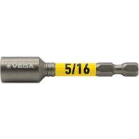Impactech&reg; Nut Driver, 5/16" Tip, 1/4" Drive, 2-9/16" L, Magnetic Groupe Generik