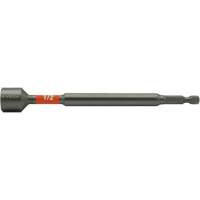 Impactech&reg; Nut Driver, 1/2" Tip, 1/4" Drive, 6" L, Magnetic Groupe Generik