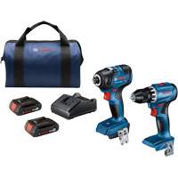 Ensemble de 2 outils, Lithium-ion, 18 V Groupe Generik