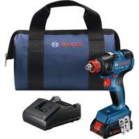 Two-In-One Bit/Socket Impact Driver/Wrench Kit, 1/2", 1800 in-lbs. Max. Torque, 18 V, Lithium-Ion Groupe Generik