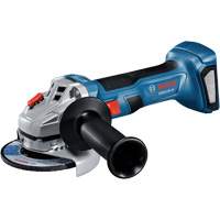 Rectifieuse angulaire sans balais avec interrupteur coulissant, Roue de 4-1/2", 18 V Groupe Generik