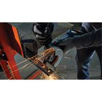 Rectifieuse angulaire sans balais avec interrupteur coulissant, Roue de 4-1/2", 18 V Groupe Generik