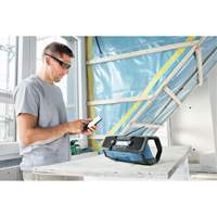 Radio de chantier compacte avec Bluetooth 5.0, Lithium-ion, 18 V Groupe Generik