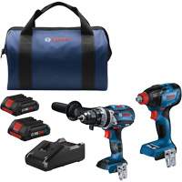 Ensemble de 2 outils, Lithium-ion, 18 V Groupe Generik