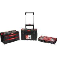 3-Piece Arx&reg; Rolling Toolbox Base Set, 25-1/5" x 19" x 42-2/5", Black Groupe Generik