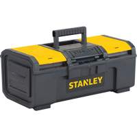 Toolbox, 16" W x Black/Yellow Groupe Generik