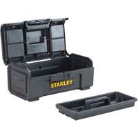 Toolbox, 16" W x Black/Yellow Groupe Generik