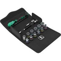 SA 13 Zyklop Comfort Ratchet Set with Reversing Lever, 15 Pcs, 1/4" Drive Size Groupe Generik