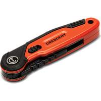 Couteau utilitaire pliant, 1" lame, lame en Acier, poign&eacute;e en Aluminium Groupe Generik