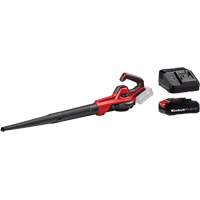 Cordless 110 CFM Universal Blower with 2.5Ah Battery & Charger Starter Kit, 18 V, 155.34 MPH Output, Battery Powered Groupe Generik