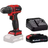 Cordless Drill/Driver with 2.5Ah PXC Battery & Charger Starter Kit, Lithium-Ion, 18 V, 3/8" Chuck, 354 in-lbs Torque Groupe Generik