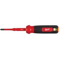 Tournevis &agrave; embouts interchangeables &agrave; tige articul&eacute;e isol&eacute; 1000 V, 2-en-1, 8-4/5" lo, Prise Coussin&eacute;e Groupe Generik