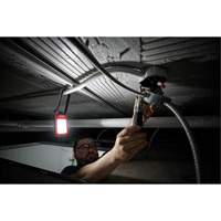 Baladeuse magn&eacute;tique rechargeable &agrave; profil bas, DEL, 100/250/500 lumens, Boîtier en Plastique/Aluminium Groupe Generik