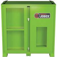 Armoire de rangement d'&eacute;PI sur place, Acier, Vert lime haute visibilit&eacute; Groupe Generik