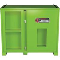 Armoire de rangement d'&eacute;PI sur place, Acier, Vert lime haute visibilit&eacute; Groupe Generik