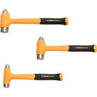 Dead Blow Ball Pein Hammer Set, 3 Pieces Groupe Generik