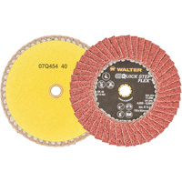 DISQ BLENDER QS 4-1/2 GR40, 4-1/2" x Type 29, Grain 40, Oxyde d'aluminium Groupe Generik
