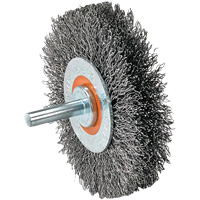 Mounted Wire Brush, 5/8" Arbor Groupe Generik