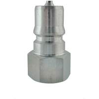 Hydraulic Quick Coupler - Plug, Stainless Steel, 1/4" Dia. Groupe Generik