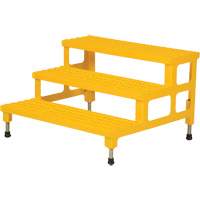 Plate-forme ajustable Step-Mate, 3 marche(s), 36-3/16" la x 33-7/8" lo x 22-1/4" h, Capacit&eacute; 500 lb Groupe Generik