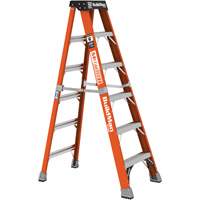 Step Ladder, 6', Fibreglass, 375 lbs. Capacity, Type 1AA Groupe Generik