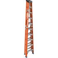 Step Ladder, 10', Fibreglass, 375 lbs. Capacity, Type 1AA Groupe Generik