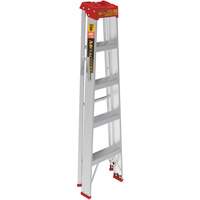 Step Ladder, 5', Aluminum, 200 lbs. Capacity, Type 3 Groupe Generik