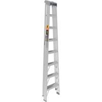 Step Ladder, 8', Aluminum, 225 lbs. Capacity, Type 2 Groupe Generik