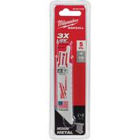 Lame de scie alternative Sawzall, Bim&eacute;tal, 18 Dents par pouce, 4" lo x 3/4" la Groupe Generik