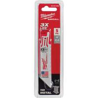 Lames de scie alternative Sawzall, Bim&eacute;tal, 24 Dents par pouce, 4" lo x 3/4" la Groupe Generik